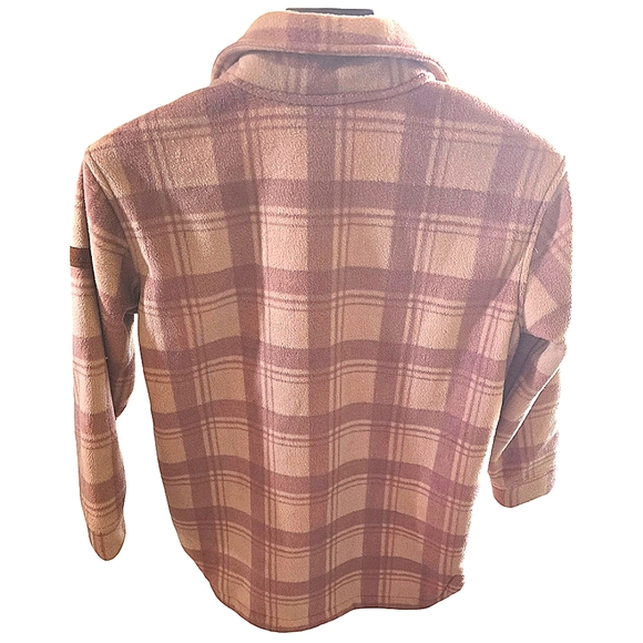 ROXY GIRLS  Ocean Quiet Zip-Up Fleece Size 10 NWT - Picture 4 of 5